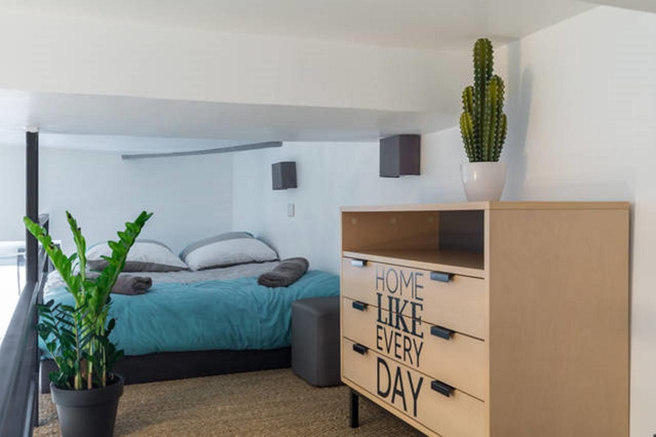 Angle Droit- Loft Charmant Et Atypique, Climatisation, Vieux-Ницца Экстерьер фото