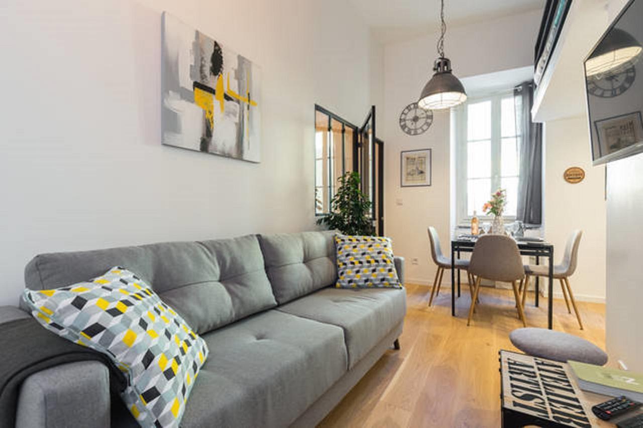 Angle Droit- Loft Charmant Et Atypique, Climatisation, Vieux-Ницца Экстерьер фото